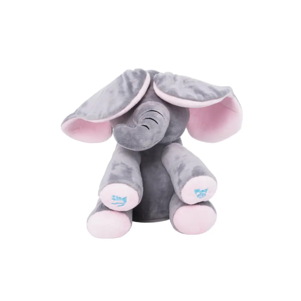 PUGS AT PLAY PEEK A BOO MANNY 10INCH B/O