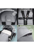 Stokke YOYO 0+ Newborn Pack - Color Stone, Requires YOYO Stroller Frame (Sold Separately)
