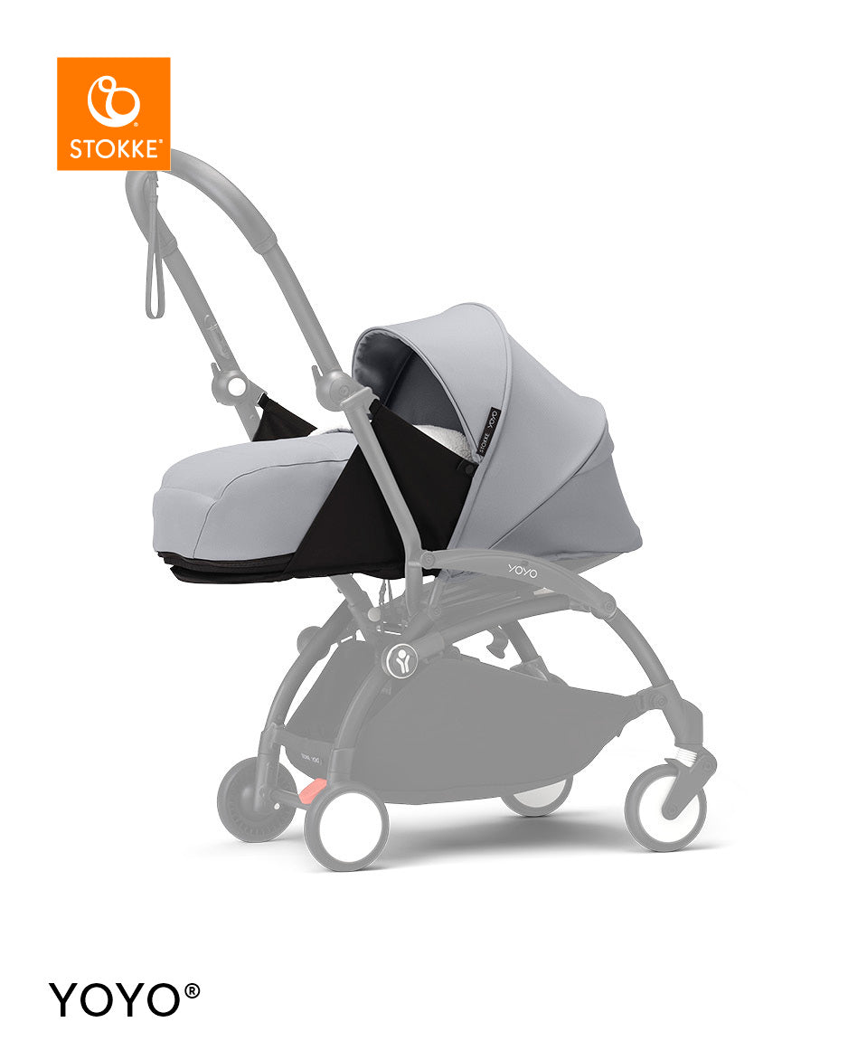 Stokke YOYO 0+ Newborn Pack - Color Stone, Requires YOYO Stroller Frame (Sold Separately)