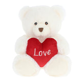 Keeleco Plush Bear 45cm - Cream Teddy for Valentine’s Day Gift