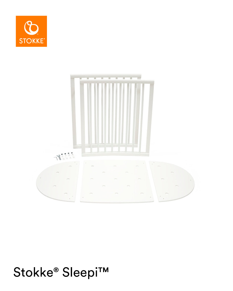 Stokke Sleepi Bed Extension White Conversion Kit for Baby Crib