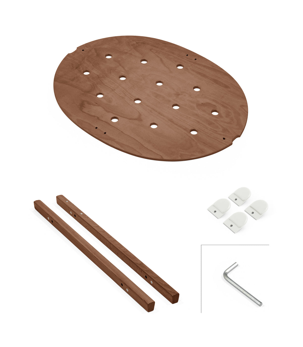 Stokke Sleepi Downsizing Kit Warm Brown Conversion Kit for Baby Bed