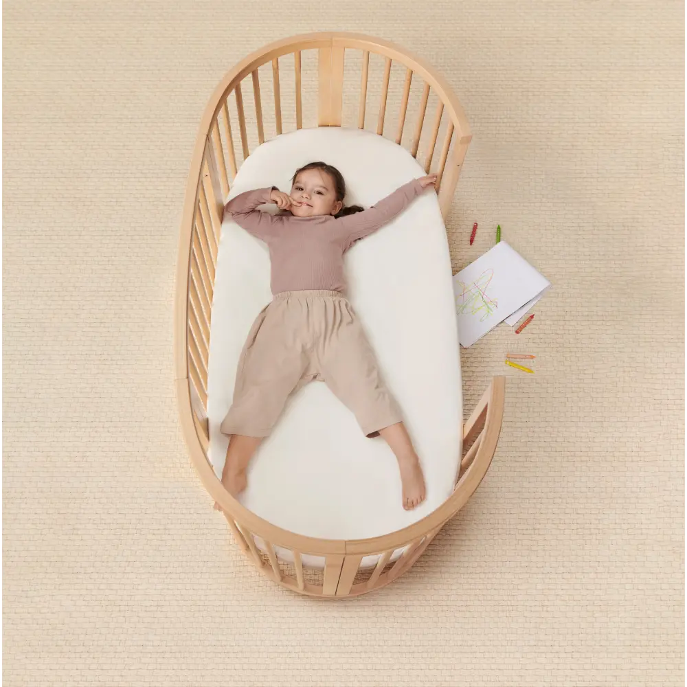Stokke Sleepi Bed Natural Baby Crib and Toddler Bed