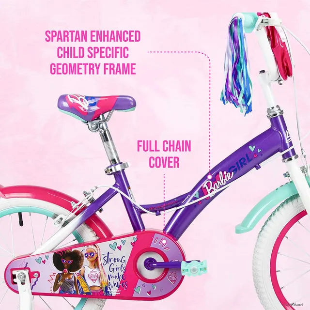 Spartan 16Inch Barbie Girl Bike