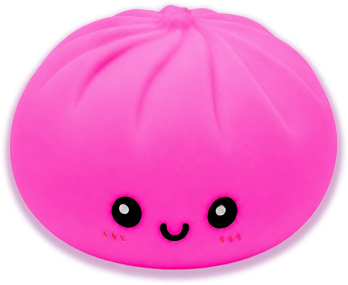 Premium Squishy Dumplings Regular 8.5cm Xiaolongbao Fidget Toy for Kids - Assorted Colors