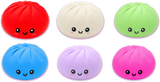 Premium Squishy Dumplings Regular 8.5cm Xiaolongbao Fidget Toy for Kids - Assorted Colors