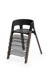 Stokke Steps High Chair Black/Warm Brown