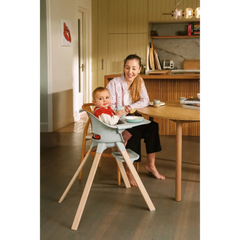 Stokke Clikk High Chair Bamboo Legs Cloud Grey