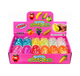 Squishy Stretchy Doughball Nuts Sensory Fidget Toy - Assorted Colours (Random Selection)