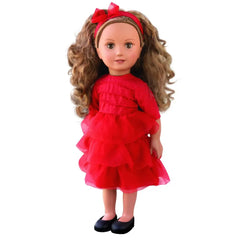 Hayati Girl 18-Inch Doll Siba Party Dress