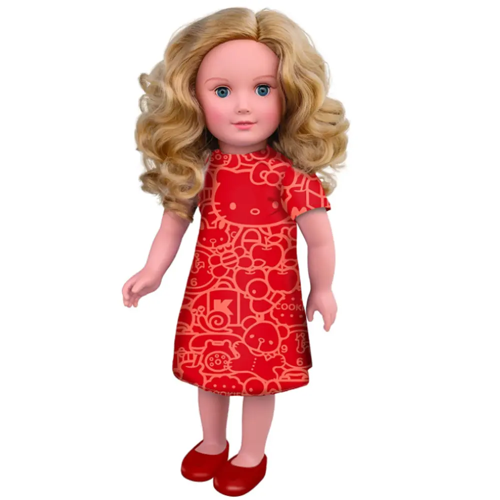 Hayati Girl Hello Kitty 18-Inch Doll Sandy