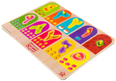 Hapee Capee Number Peg Board Puzzle Arabic