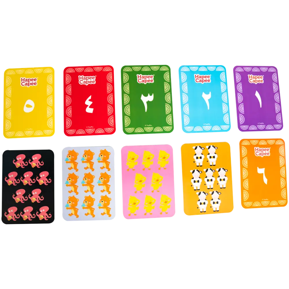 Hapee Capee Alphabet Cards Arabic