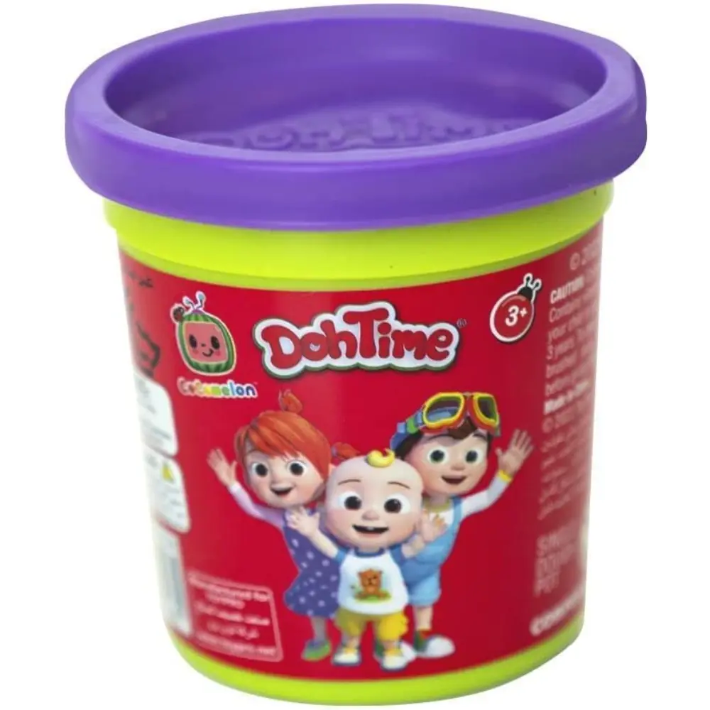 DohTime CoComelon Single Can 3oz Assorted Colours