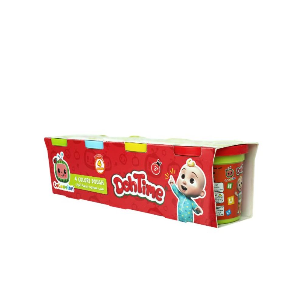 Dohtime Cocomelon 4 Colors Dough  Arts & Crafts