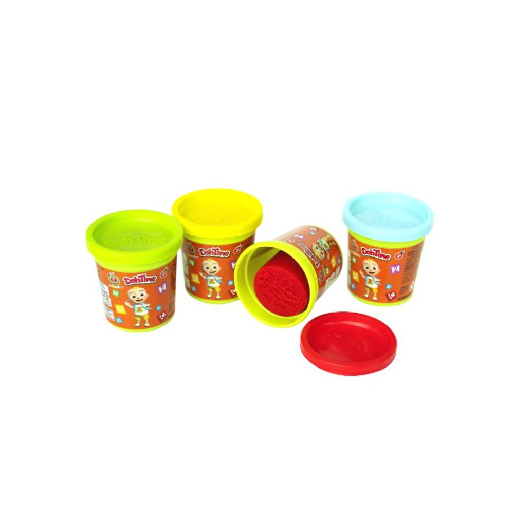 Dohtime Cocomelon 4 Colors Dough  Arts & Crafts
