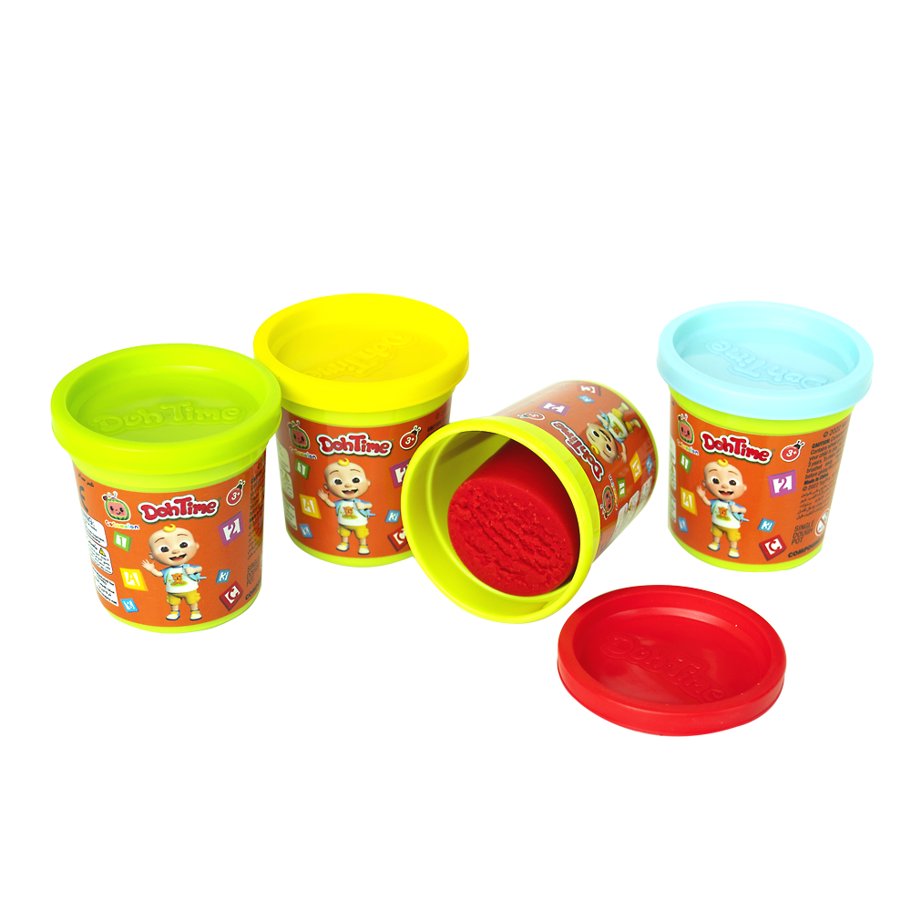 Dohtime Cocomelon 4 Colors Dough  Arts & Crafts