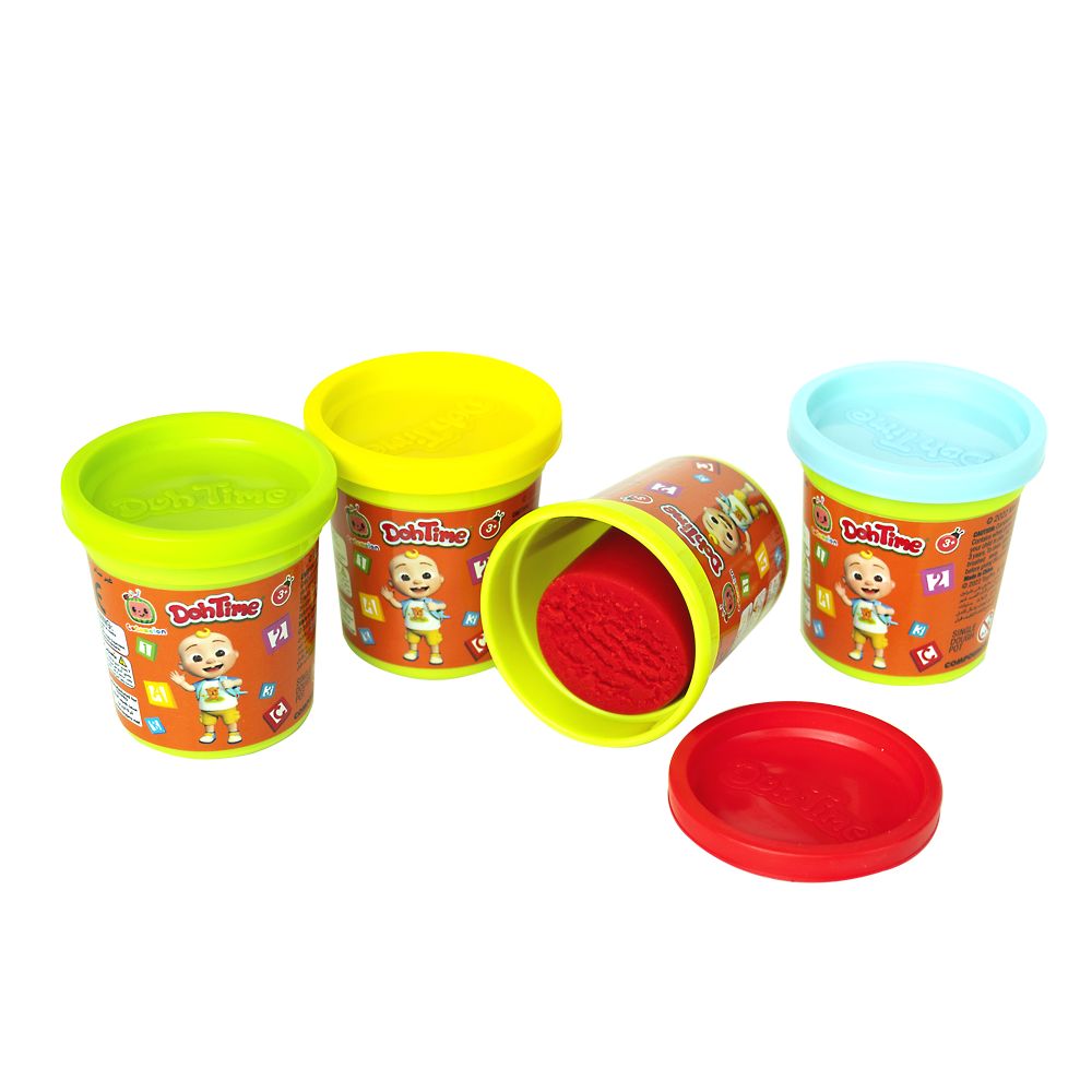 Dohtime Cocomelon 4 Colors Dough  Arts & Crafts