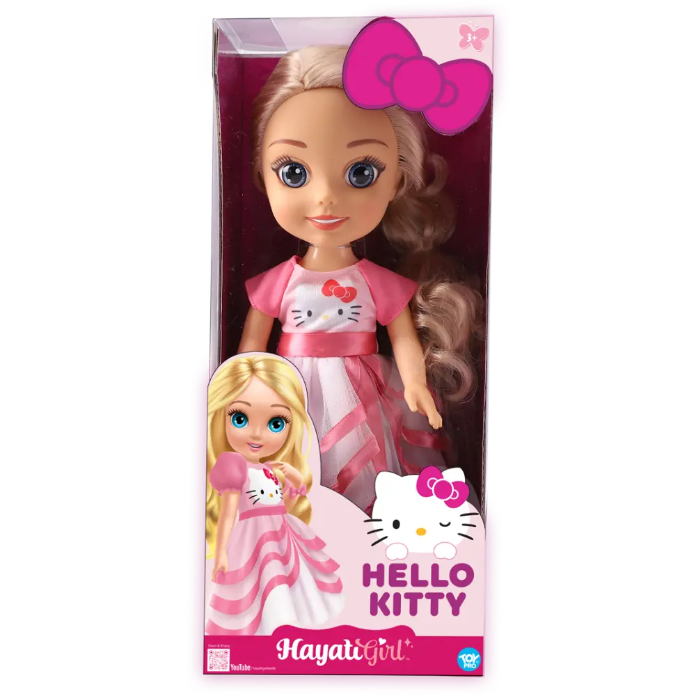 HAYATI GIRL DOLL HELLO KITTY PARTY DRESS