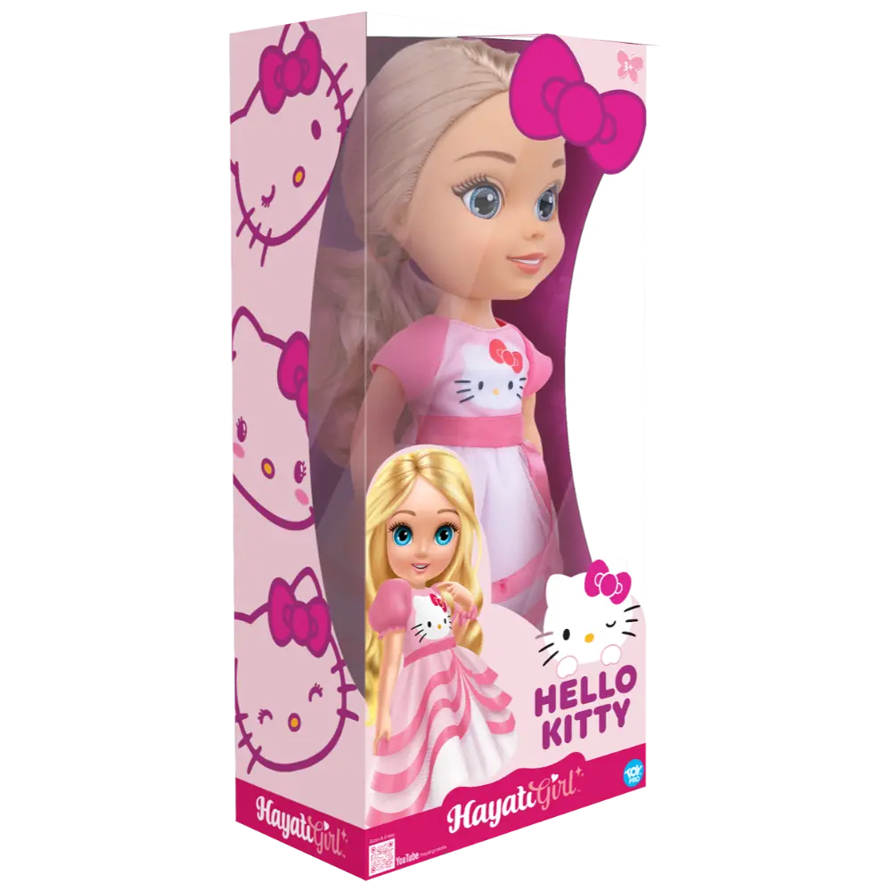 HAYATI GIRL DOLL HELLO KITTY PARTY DRESS