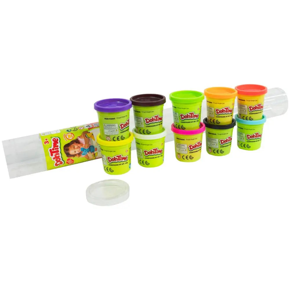 Dohtime Dough PVC Tube 60cm 10pcs 3oz