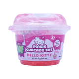 Slimetime Hello Kitty Pinkie Cupcake Slime Single Can Set