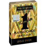 Waddington Number1 Playing Cards Gold