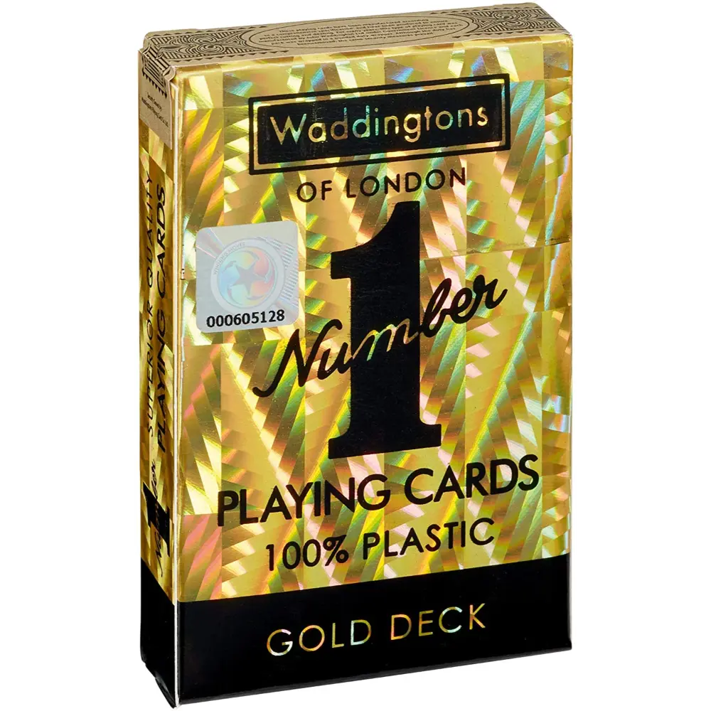 Waddington Number1 Playing Cards Gold CDU12