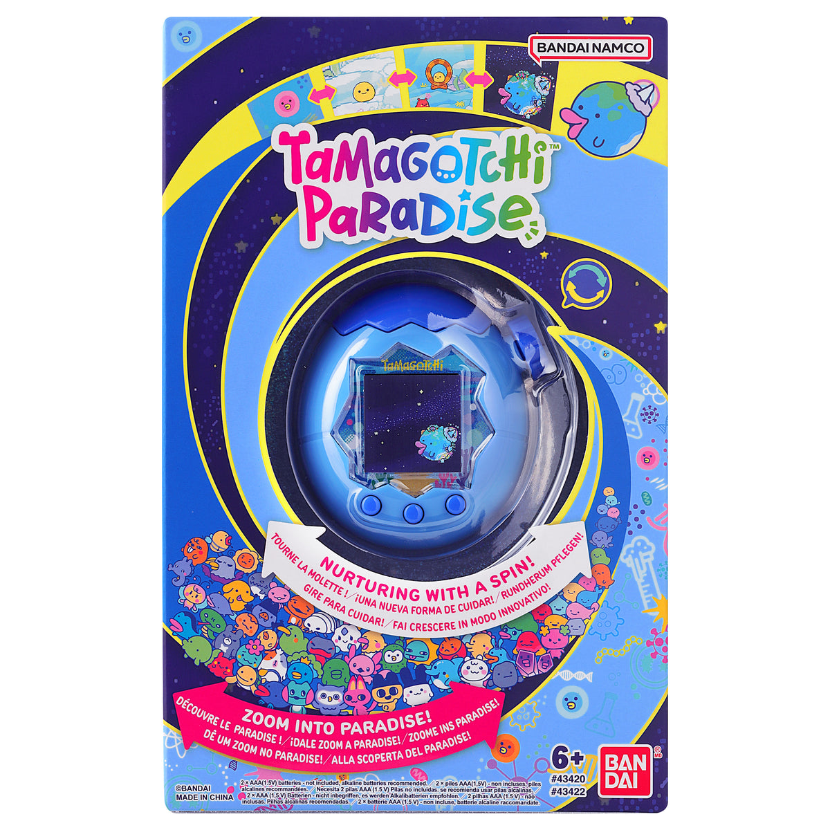 Tamagotchi Original Water Paradise Toys for Kids Battery Operated