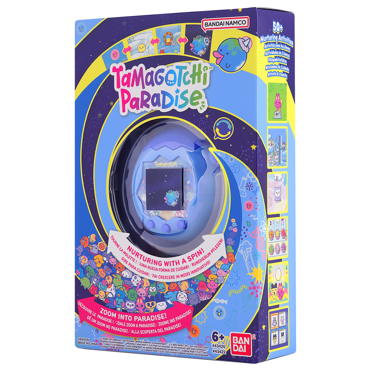 Tamagotchi Original Water Paradise Toys for Kids Battery Operated