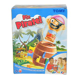 Tomy Games Pirate Pop Up Action Board Game with Surprise Pop-Up Mechanism