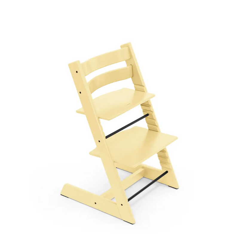 Stokke Tripp Trapp Chair Lemon Yellow Adjustable Wooden High Chair