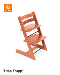 Stokke Tripp Trapp Chair Terracotta Adjustable Wooden High Chair