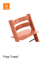 Stokke Tripp Trapp Chair Terracotta Adjustable Wooden High Chair