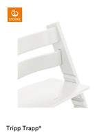 Stokke Tripp Trapp Chair White Adjustable Wooden High Chair