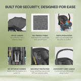 UPPAbaby Mesa I Size Infant Car Seat Jordan/Greyson Charcoal Mélange