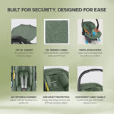 UPPAbaby Mesa I Size Infant Car Seat Emmett/Gwen Green Mélange
