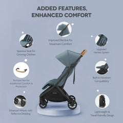 UPPAbaby Minu V3 Dillan + Bumper Bar Sand Bundle