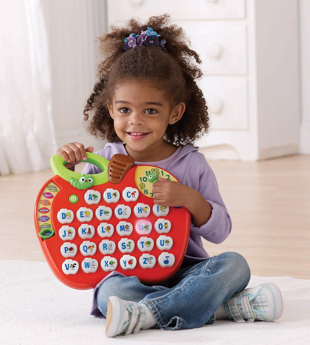 VTech Alphabet Apple Battery Operated