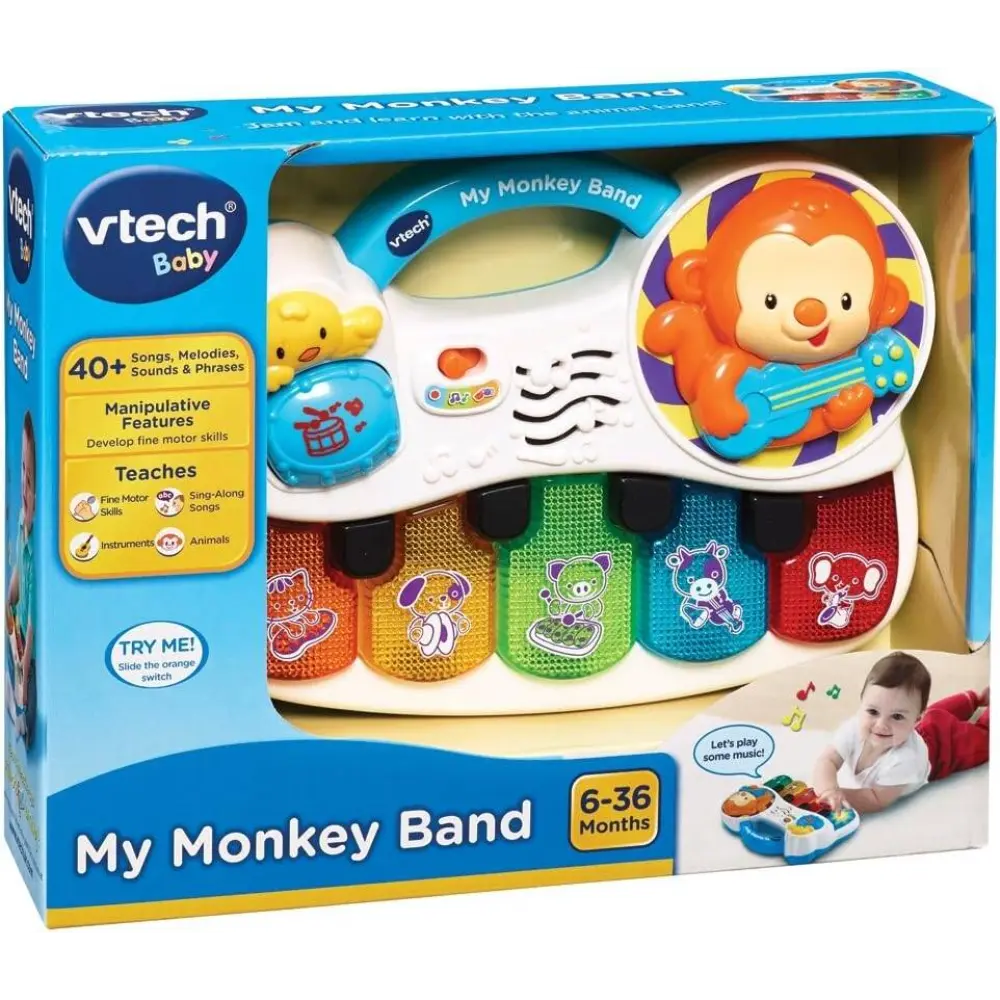 Vtech My Monkey Band – ELC Toys UAE