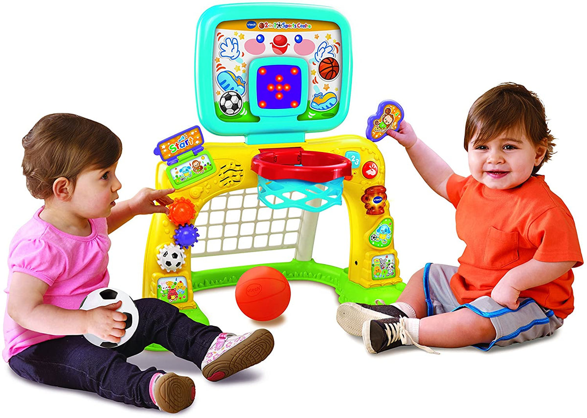 VTech 2-in-1 Sports Centre Football & Basketball Learning Toy