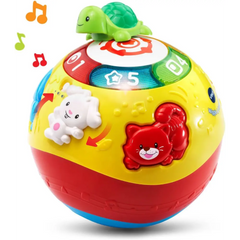 VTech Wiggle Crawl & Learn Ball - Interactive Toddler & Preschool Learning Toy