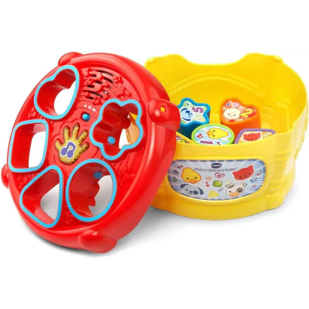 Vtech Sort And Discover Drum Battery Operated