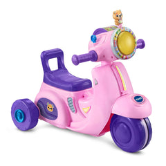 VTech 2-In-1 Ride & Balance Scooter Pink Battery Operated