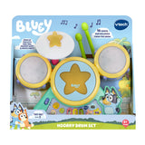 VTech Bluey Hooray Drum Set Battery-Operated Musical Drum Toy for Kids