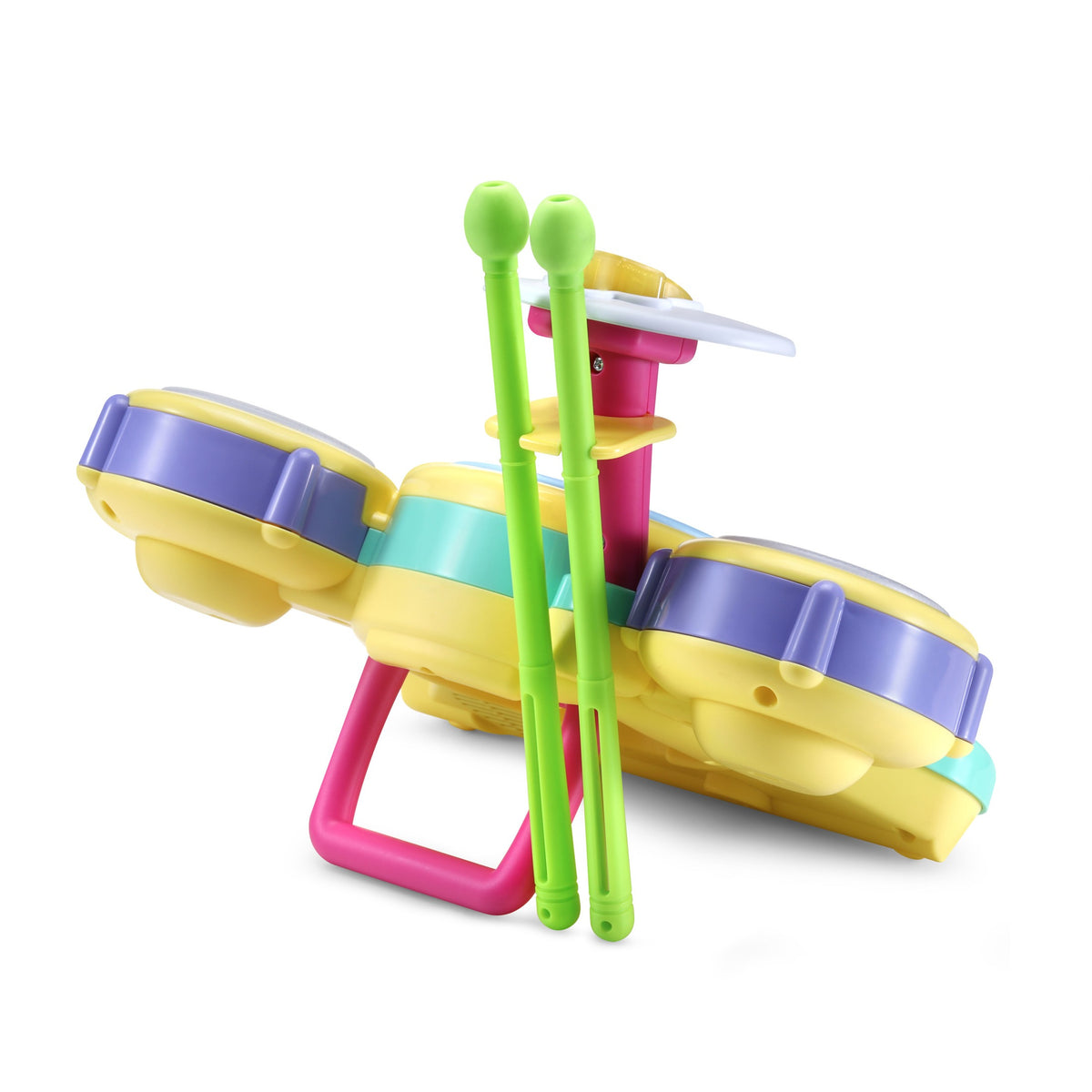 VTech Bluey Hooray Drum Set Battery-Operated Musical Drum Toy for Kids