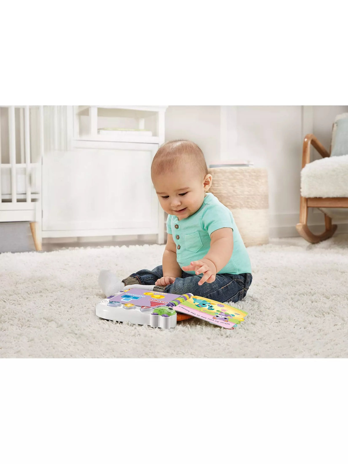 VTech Learn & Discover Baby Book Interactive Musical Educational Toy for Kids