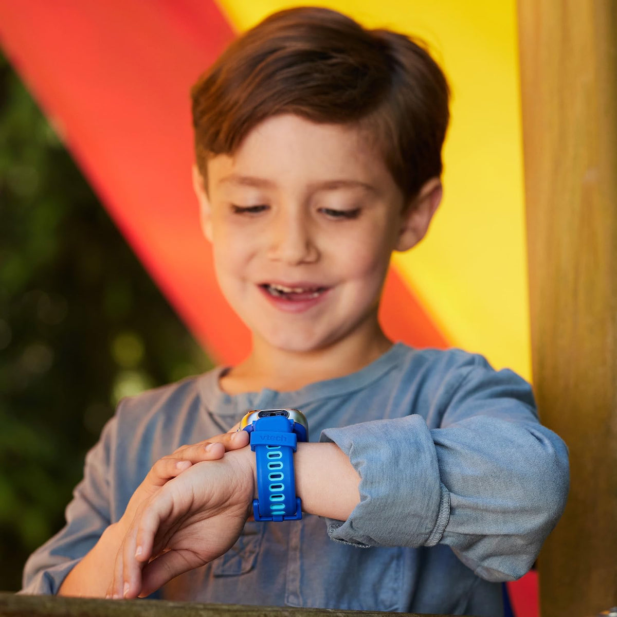 VTech Kidizoom Smart Watch Dx4 Blue Battery Operated