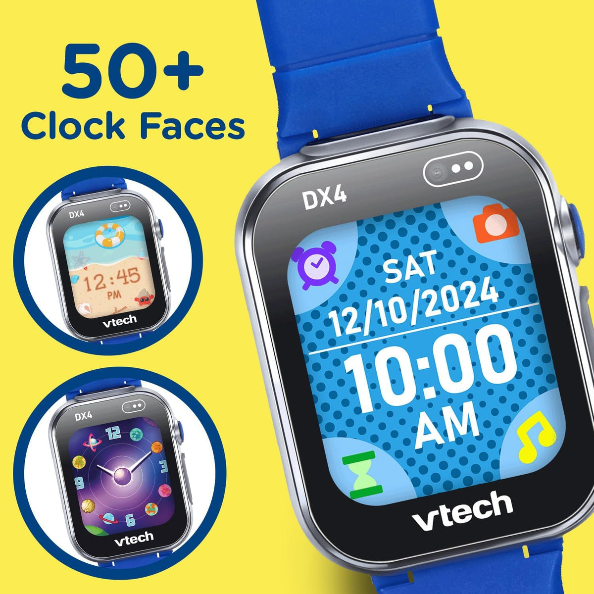 VTech Kidizoom Smart Watch Dx4 Blue Battery Operated