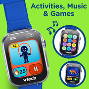 VTech Kidizoom Smart Watch Dx4 Blue Battery Operated
